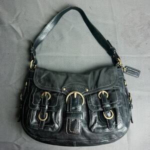 Coach | Bags | Coach Vintage Hobo Bag Black Leather Legacy Garcia